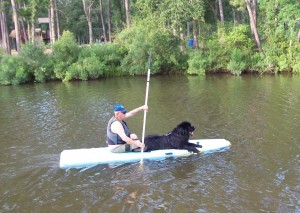 Just a nice paddle on the bayou.